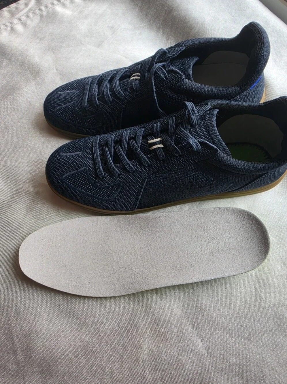 Rothy's The RS01 Men  Sneakers in Navy Sz 10